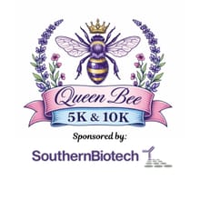 Queen Bee 5k & 10k logo