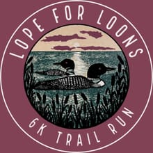 Lope for Loons 6k Trail Run logo