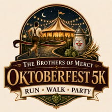 Brothers of Mercy Oktoberfest 5k logo
