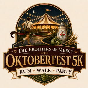Brothers of Mercy Oktoberfest 5k Logo