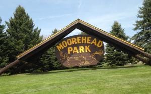 Moorehead Park Trail Mazathon Logo