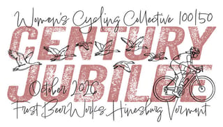 Women's Cycling Collective: Century Jubilee - 100/50mi Women's Gravel Logo