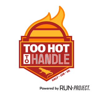 Too Hot To Handle 5K, 10K & Half Logo