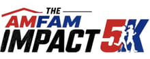 The AmFam Impact 5K logo