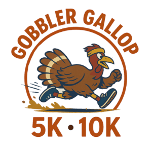2025 Gobbler Gallop 5K Run/Walk & 10K Run Logo