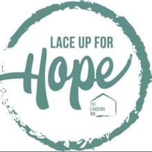 Lace Up for Hope with The LandingMN logo