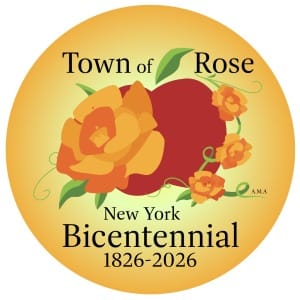 Town of Rose Bicentennial 5K Logo