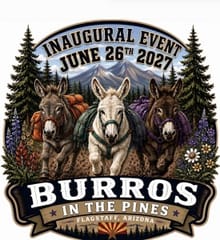 Burros in the Pines logo