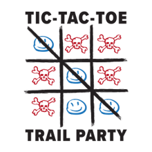 Tic-Tac-Toe Trail Party logo