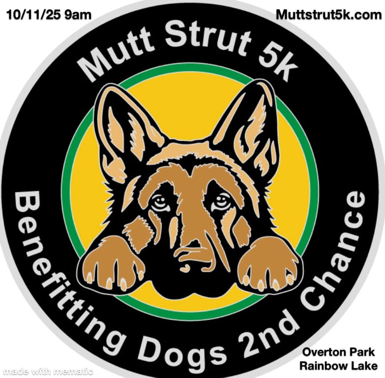 Mutt Strut 5k  logo