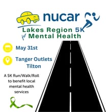 3rd Annual Nucar Lakes Region 5K for Mental Health logo