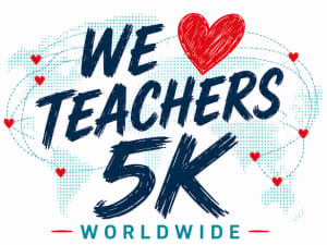 We Love Teachers 5K  -  Birmingham Logo