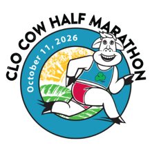 Clo Cow Half Marathon, 10K & 5K logo