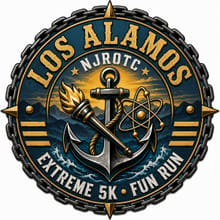 Los Alamos NJROTC Extreme 5k and Fun Run logo