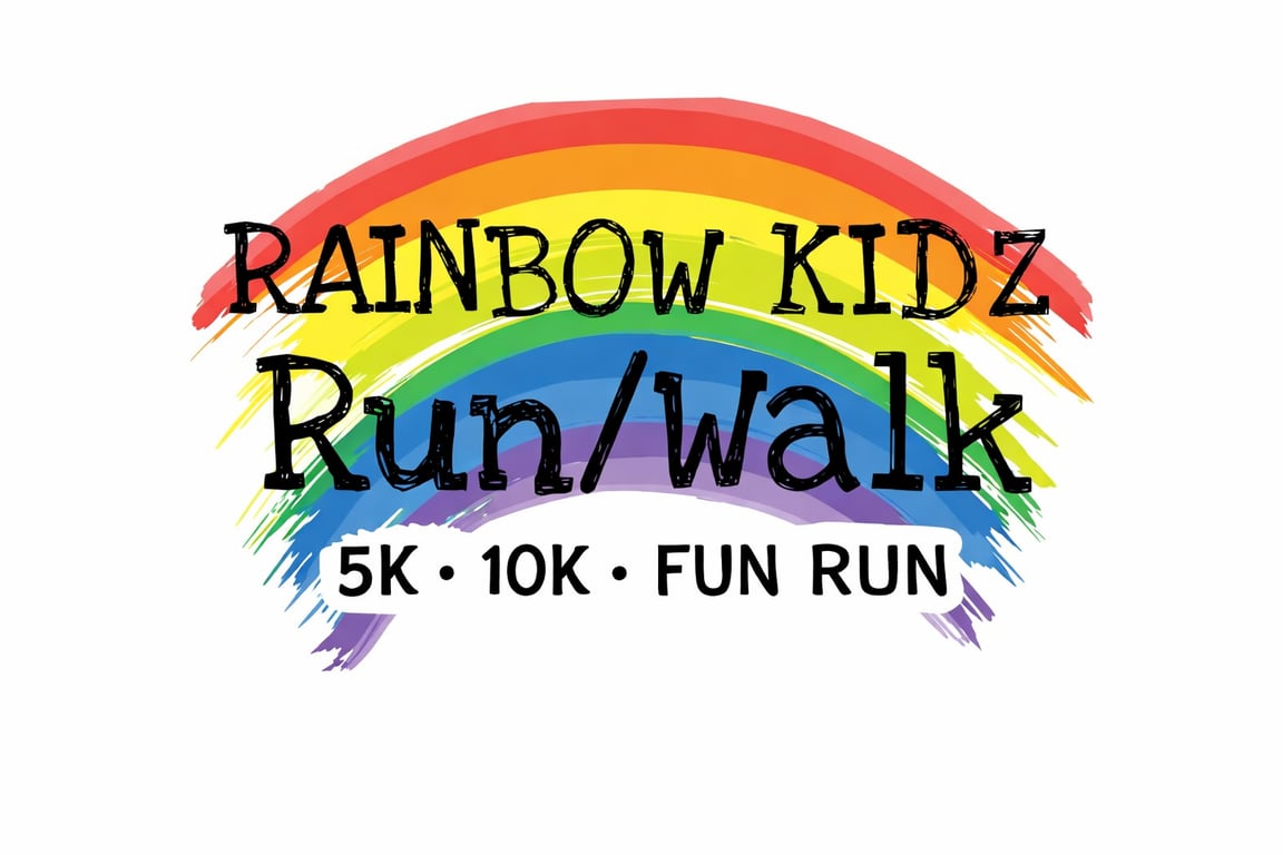 16th Annual Timmy Belcher Memorial Rainbow Kidz Run logo