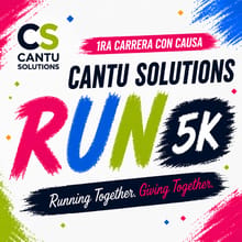 CANTU SOLUTIONS 5K RUN 2026 logo