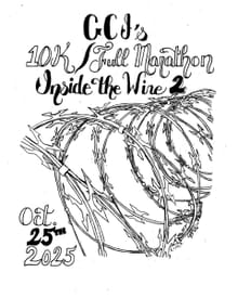 Run Inside the Wire 10K and Full Marathon logo
