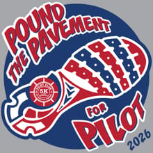 POUND The PAVEMENT For Pilot Club of Denham Springs 5K & Fun Run logo