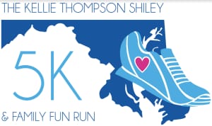 The Kellie Thompson Shiley 5k and Family Fun Run Logo