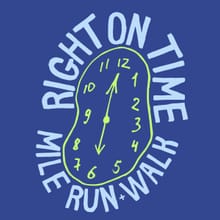 Right On Time Mile logo