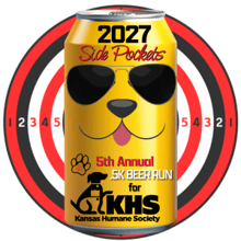 Side Pockets .5K BeerRun for KHS logo