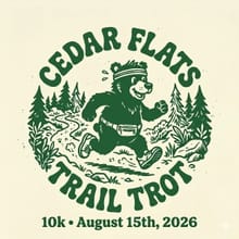 Cedar Flats Trail Trot logo