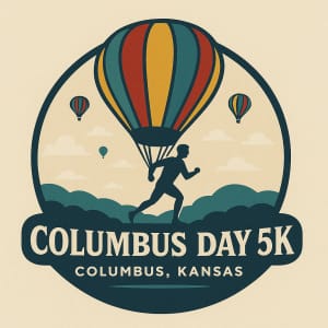 Columbus Day 5k Logo