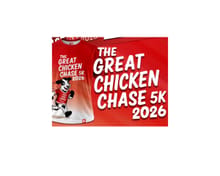 The Great Chicken Chase 5K and Chicken Mini Fun Run logo