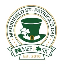 Marshfield St. Patrick's Day 5k logo