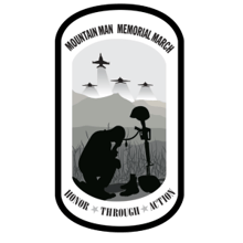 Mountain Man Memorial March logo