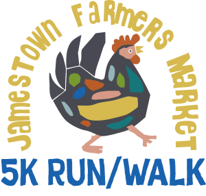 The Chicken Run 5K Logo