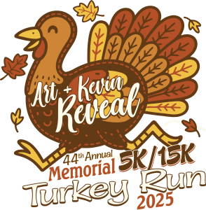 Art and Kevin Reveal Memorial Turkey Run Logo