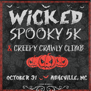 Wicked Spooky 5k & Creepy Crawly Climb Logo