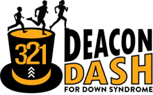 Deacon Dash for Down Syndrome logo
