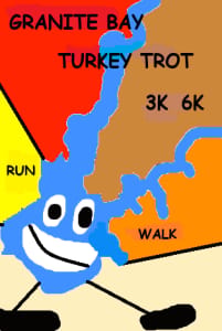 GRANITE BAY TURKEY TROT 3K/6K Logo