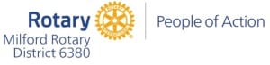 MILFORD ROTARY CLUB FREEZING 5K & FROZEN 1 MILE Logo