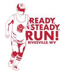Ready, Steady, Run!           Short Story Brewing Rivesville - 5k Run / Walk logo