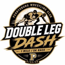 Double Leg Dash 5K & 1 Mile Fun Run logo