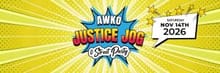 AWKO Justice Jog 5K / Kids Fun Run logo