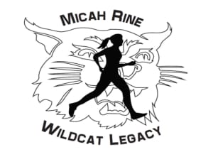 Micah Rine Wildcat Legacy 5k Logo