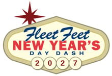 The Fleet Feet New Year's Day Dash Presented by Incredible Bank logo