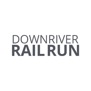 Downriver Rail Run Logo