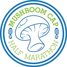 Mushroom Cap Half Marathon and FUNGI 5 Miler Event logo