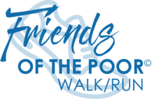 Friends of the Poor 5K Walk/Run & Kiddy-K logo