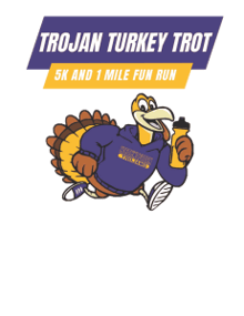 Northwestern Trojan Turkey Trot logo