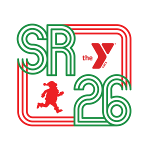 2026 YMCA Santa Run 5K/10K and One Mile Elf Run/Walk Logo