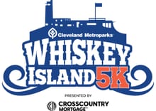 Cleveland Metroparks Whiskey Island 5k Presented by CrossCounty Mortgage logo