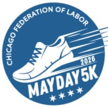 Chicago Federation of Labor May Day 5K 2027 logo