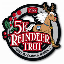 5K Reindeer Trot logo