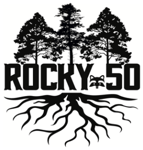 Rocky 50, by USWE Trail Race Logo